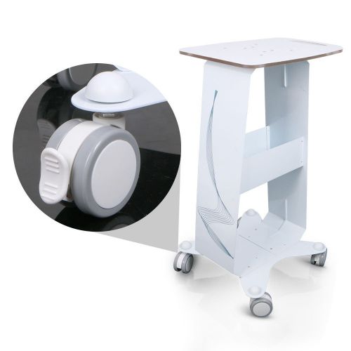 Assembled  steel frame salon trolley styling pedestal cart tray for cavitation for sale