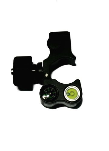 Gnss accessories quick-release pole clamp w/ vial &amp; compass dutch hill  dh06-102 for sale