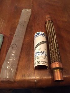 PACKLESS P-8 VIBRATION ABSORBER 11-3/4 INCH LENGTH BRONZE