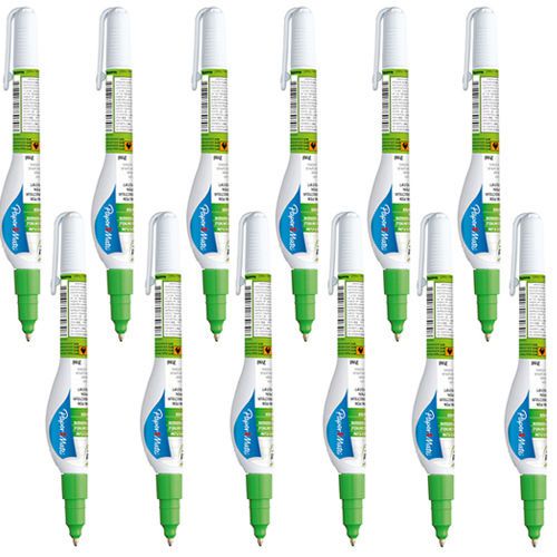 PaperMate Micro Correction Pen 7ml *Pack of 12 Pens