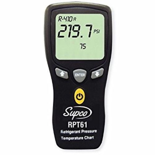 Supco genuine rpt61 pressure temperature pt chartmaster for sale