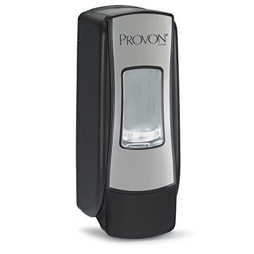 PROVON 8772-01 ADX-7 Brushed Chrome Compact Dispenser, 700mL Capacity