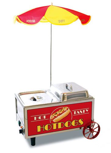 Hot dog Cart Mini Hotdog Steamer Cooker Machine #60072