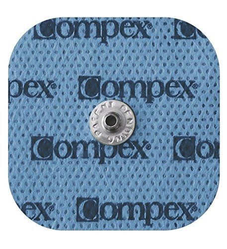Compex Easy Snap Performance Electrodes, 2&#034; x 2&#034; (20 Count)