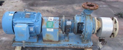 Peerless pump 8196 4x6x13 horizontal suction pump baldor 30 hp for sale
