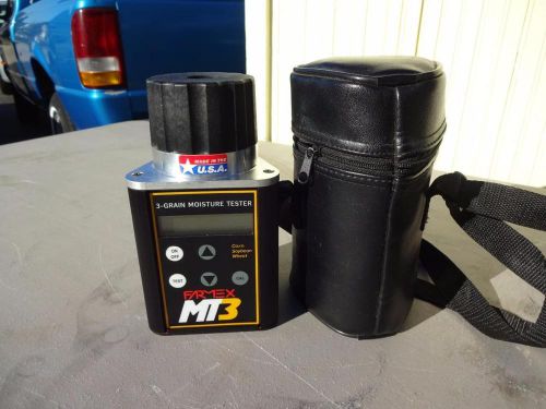 Farmex mt-3 grain moisture tester - accurate &amp; reliable corn, soybean, wheat for sale