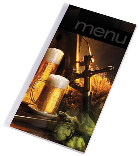 MUST GO !!! 10 X MENU COVER 1/2A4 up to 12 pages BEER menu couverture holder PUB