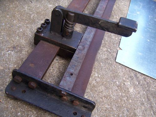 3&#039; allen lever action bench metal notcher for sale