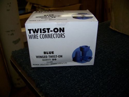 PVR Select Twist-On Wire Connectors Blue Winged 14-6 AWG 600 V 50 ea. PVR35740