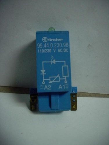 FINDER 99.44.0.230.98 LED AND DIODE MODULE 110/230V AC/DC QUANTITY!!