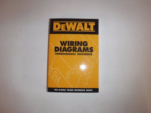 NEW DEWALT Wiring Diagrams Professional Reference (D15T)