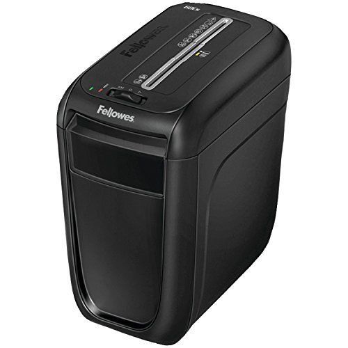 Fellowes 4606001 60Cs 10-Sheet Paper, Credit Card Shredder with Safety Features