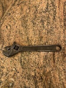 VINTAGE CRESCENT Tool Co. 10&#034; Drop Forged Steel Adjustable Wrench Jamestown USA