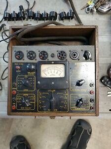 Early Rare Dayrad Bendix Tube Radio Tester Series 54 A For Repair