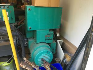 Onan Generator 12.5 KW Natural Gas Complete W/ Automatic Transfer Switch Manuals