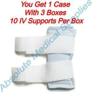 *30-Pieces* Halyard Neonatal IV Support Aluminum Disposable With Straps 29965