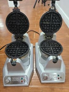 2x WARING WW180 Commercial Belgian Waffle Maker - PARTS/REPAIRS