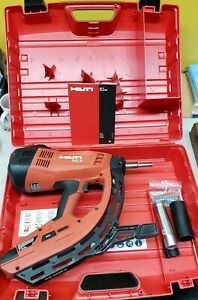 Hilti GX3 Gas Actuated Fastener Nail Gun W/case Good Condition Lowest Price