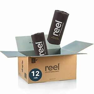 Reel Premium Bamboo Paper Towels- 12 Rolls of Paper Towels - 2-Ply Made From ...