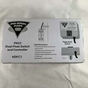 PHCC PRO SERIES Float Switch,Automatic,Dual Float,120V, DFC1