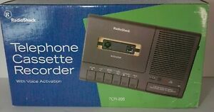 RadioShack TCR-200 Voice Activated Telephone Cassette Recorder