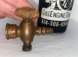 Brass Lever Tee Handle 1/8” Male 1/4” Female Pet Cock Hit Miss Gas Engine Parts