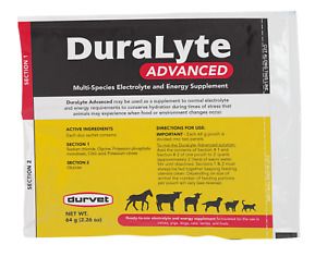 Durvet Duralyte Advanced Electrolyte 2.26 oz. 64 Grams