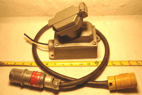 Crouse-hines arktite explosion proof  receptacle and plug for sale