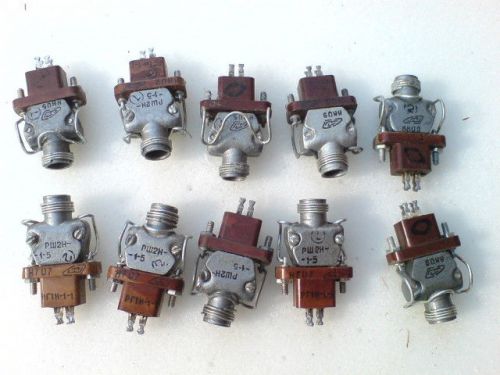 10 X Instrument sockets (USSR) 4 PIN.