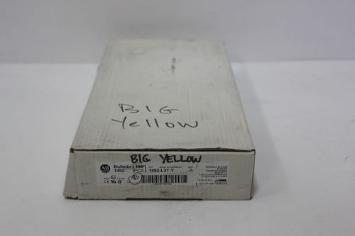 83 new allen bradley yellow terminal blocks 1492-l3t-y  ser.a (s8-2-56e) for sale