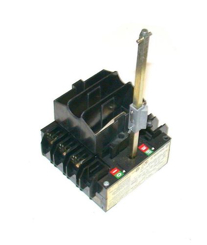 SQUARE D 3-PHASE DISCONNECT SWITCH 30 AMP 600 VAC MODEL  9421NC1