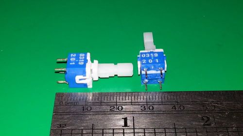 8 Pieces, ITT Switch Push Button DPST Mome Normally Open .1A 32V, 401-1135-nd