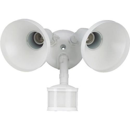 240 degrees Motion Activated Security Floodlight-WHT MOTION FIXTURE