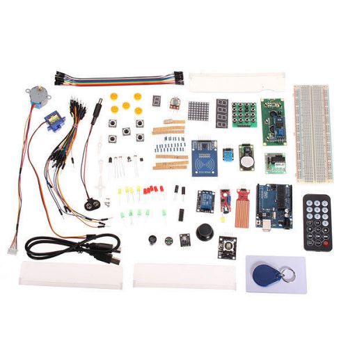 Arduino compatible uno r3 starter kit set upgraded version with rfid for sale