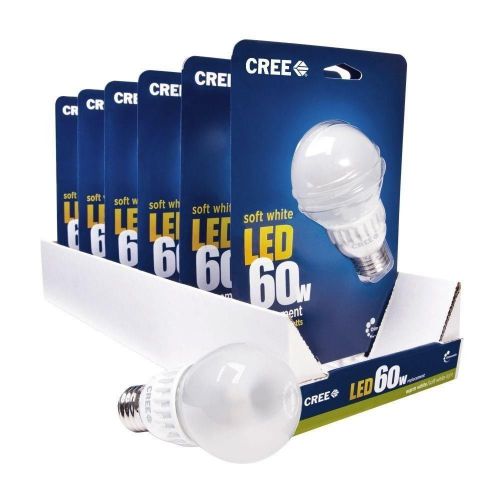 Qty 18 / cree 60w equivalent soft white (2700k) a19 dimmable led light bulb for sale