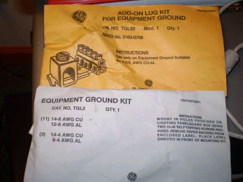 Ge add-on lug kit for equipment ground tgl20 with tgl2 kit bonus for sale