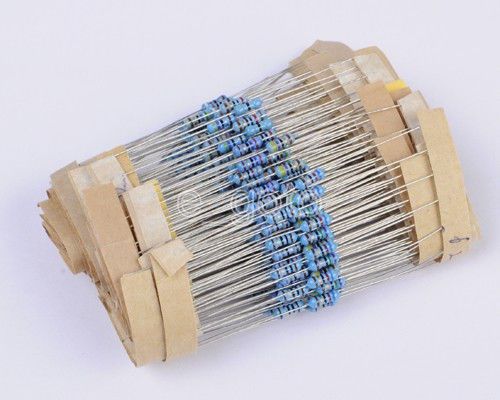 1% metal film resistor bag 1/4w resistance 30 kinds each 20 600 for sale