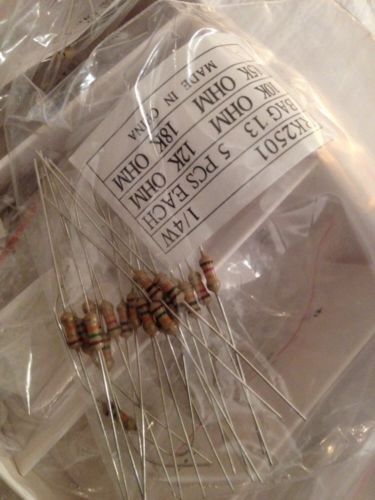 Carbon Film Resistor Rk2501 1/4 W Approx 300 Pieces