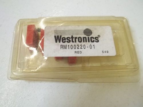LOT OF 5 WESTRONICS RM100220-01 RED *NEW IN A BOX*