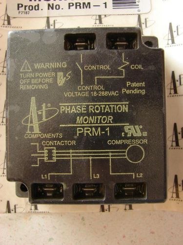 NEW! PRM-1 Three 3 Phase Rotation Monitor / Control F7187