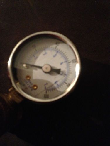 Marshall Gas Controls G-793 Water Pressure With Gauge