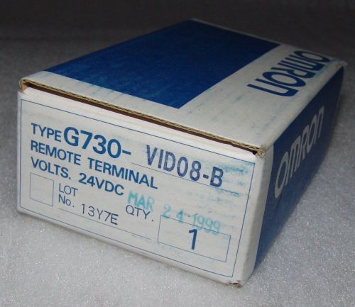 omron remote terminal g730-VID08-b unused