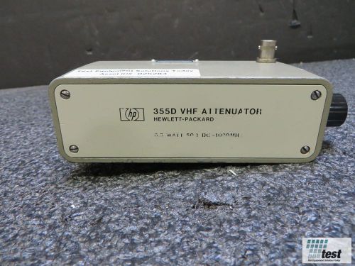 Agilent hp 355d vhf step attenuator  id #25283 se for sale