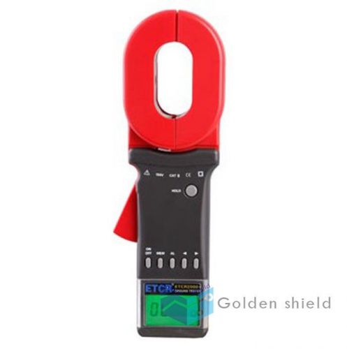 Etcr2000a+-clamp earth resistance tester resistance: 1-199? for sale
