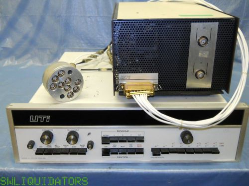 Uti 100c gas  analyzer 5162&amp; rf generator 5107 mass spectrometer system (2) for sale