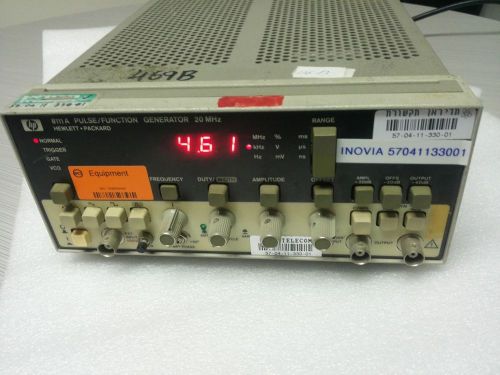 HP 8111A PULSE / FUNCTION GENERATOR 20MHZ