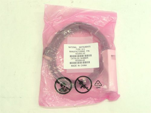 NEW NATIONAL INSTRUMENTS 183285C-02 X13 GPIB SHIELDED CABLE 2M 2 METERS 48/08