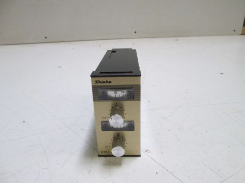 SHINKO PHASE CONTROL ANALOG 2CHANNEL RPU-302 *NEW OUT OF BOX*