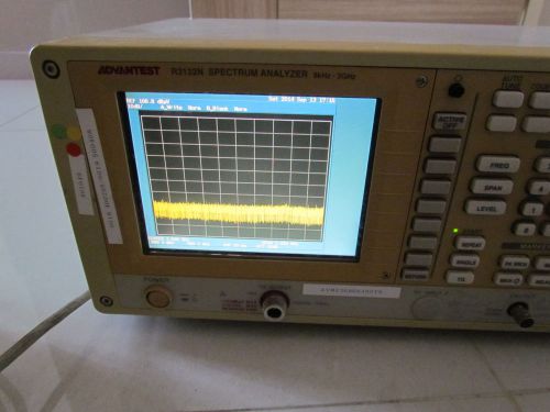 Advantest R3132N 9kHz - 3GHz Spectrum Analyzer w/ Tracking Generator