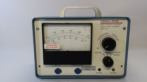Micro technical industries thermo-probe model 810 for sale